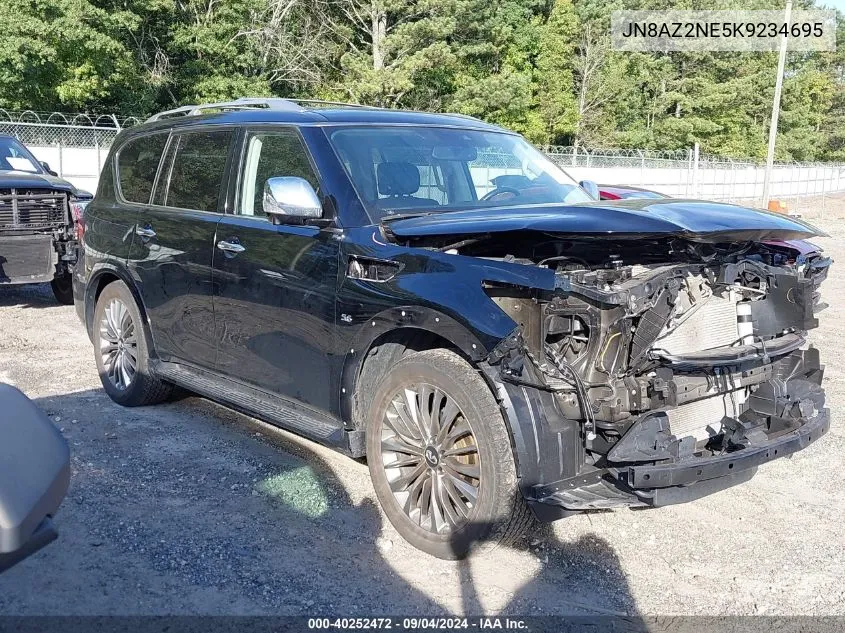 JN8AZ2NE5K9234695 2019 Infiniti Qx80 Luxe