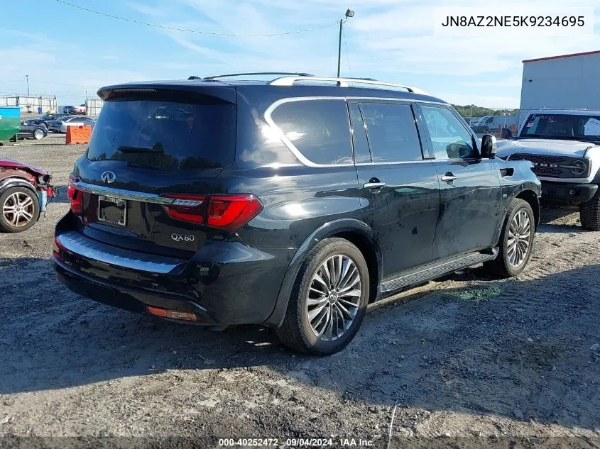 2019 Infiniti Qx80 Luxe VIN: JN8AZ2NE5K9234695 Lot: 40252472