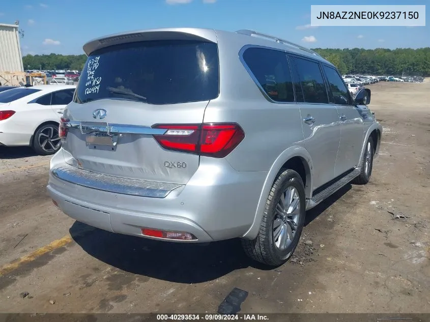 JN8AZ2NE0K9237150 2019 Infiniti Qx80 Luxe