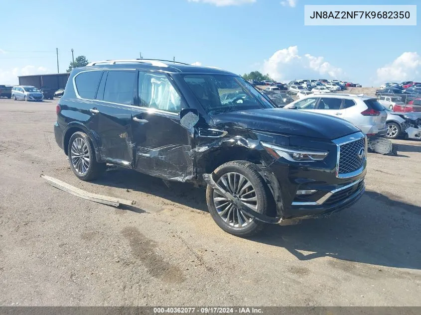 2019 Infiniti Qx80 Luxe VIN: JN8AZ2NF7K9682350 Lot: 40362077