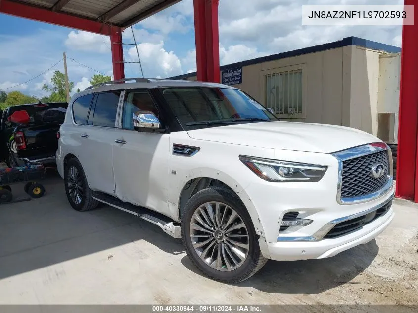 2020 Infiniti Qx80 Luxe VIN: JN8AZ2NF1L9702593 Lot: 40330944