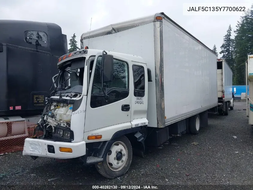 2000 Isuzu Frr VIN: JALF5C135Y7700622 Lot: 40282130