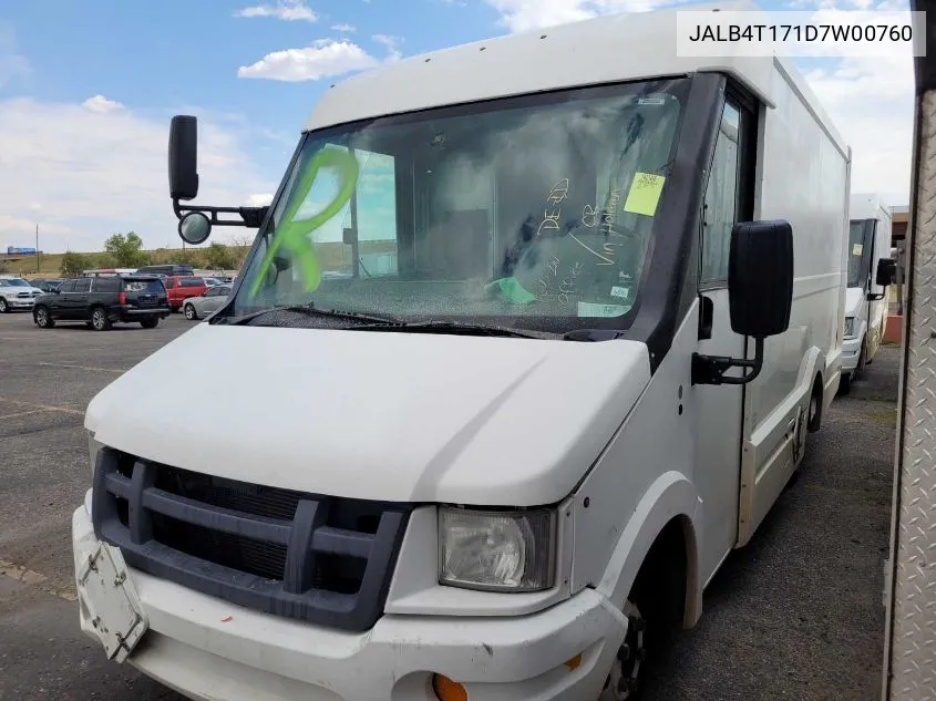 JALB4T171D7W00760 2013 Isuzu Commercial Van