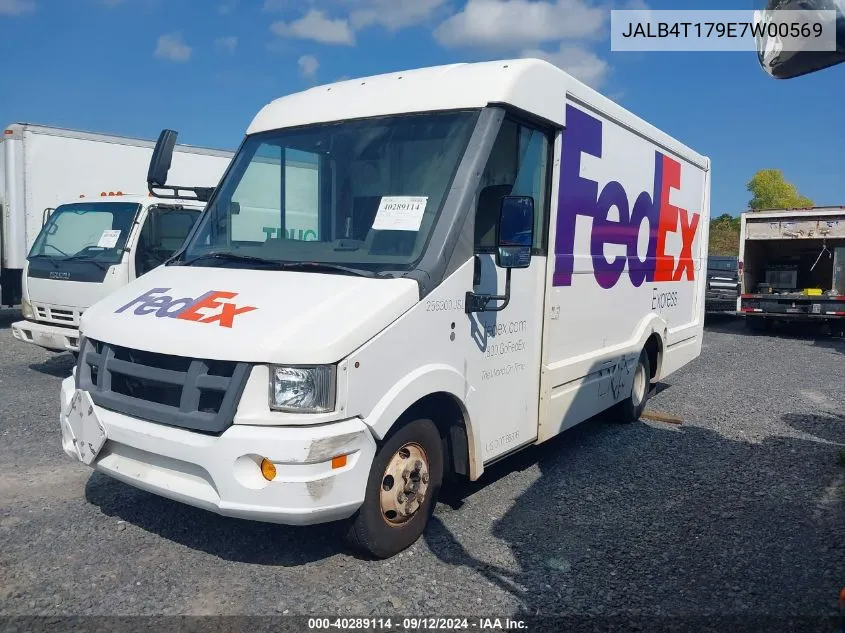 2014 Isuzu Commercial Van VIN: JALB4T179E7W00569 Lot: 40289114