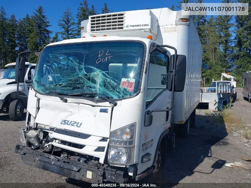 2016 Isuzu Npr Dsl Reg At VIN: JALC4W161G7001178 Lot: 40349235