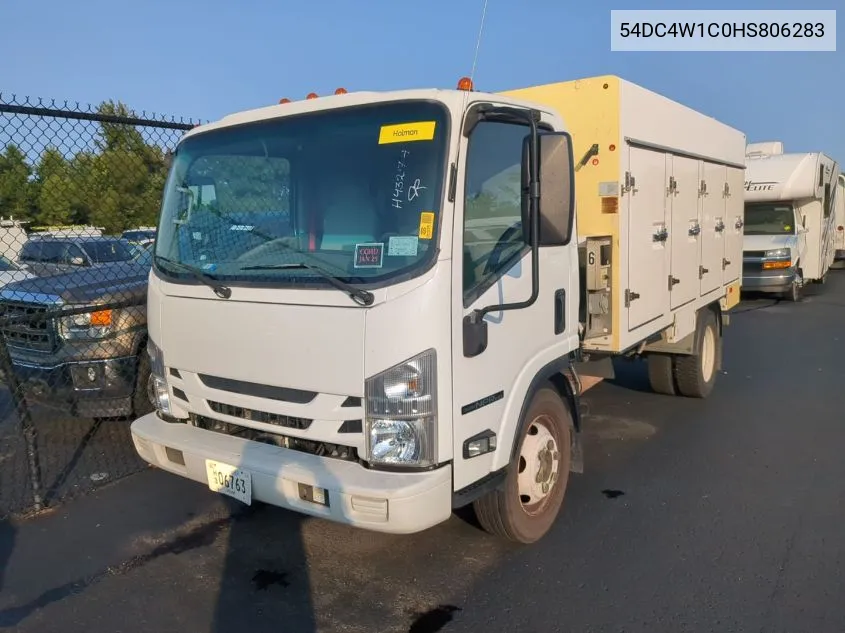 2017 Isuzu Npr Hd Gas Reg VIN: 54DC4W1C0HS806283 Lot: 40347657