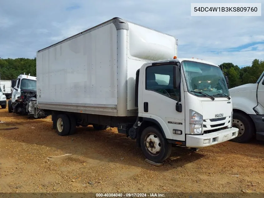 54DC4W1B3KS809760 2019 Isuzu Npr Hd