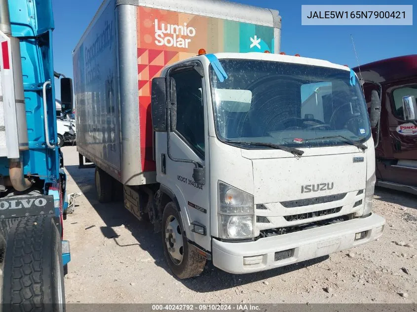 JALE5W165N7900421 2022 Isuzu Nqr