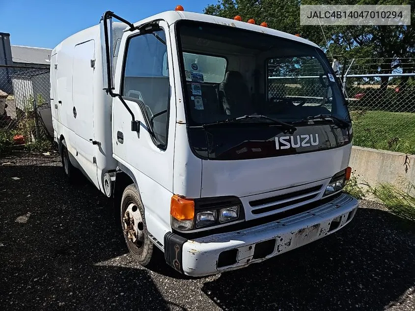 2004 Isuzu Npr VIN: JALC4B14047010294 Lot: 40353098