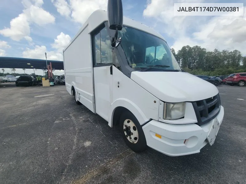 2013 Isuzu Npr VIN: JALB4T174D7W00381 Lot: 40363534