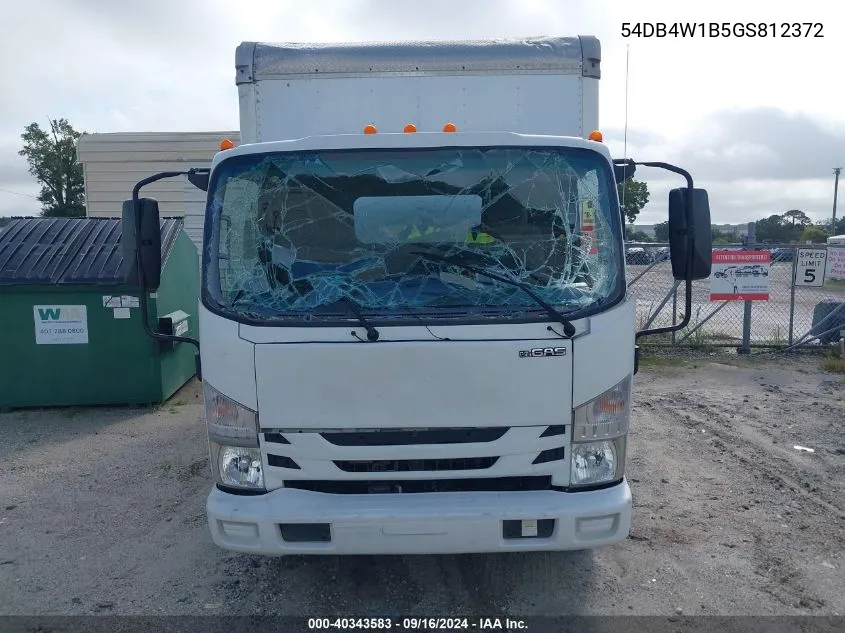 2016 Isuzu Npr VIN: 54DB4W1B5GS812372 Lot: 40343583