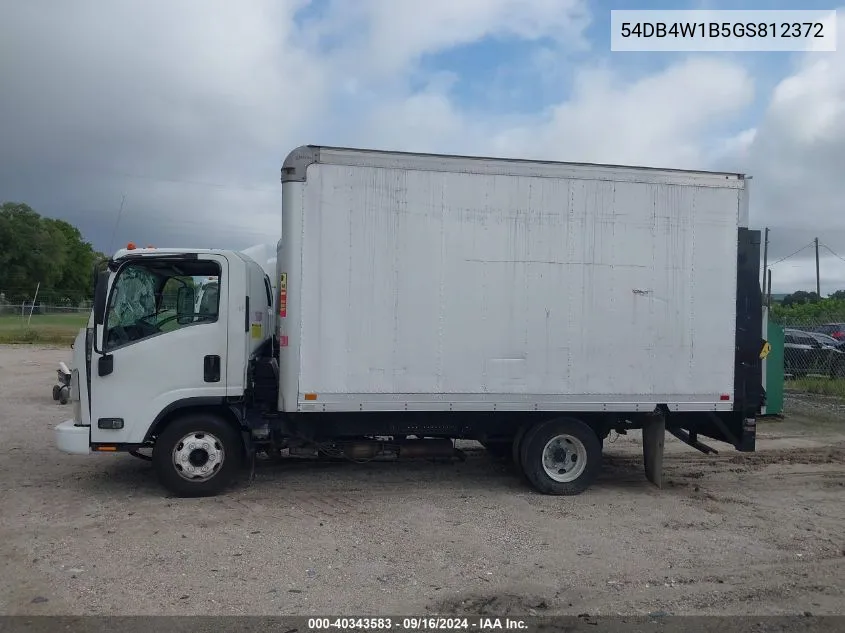 2016 Isuzu Npr VIN: 54DB4W1B5GS812372 Lot: 40343583