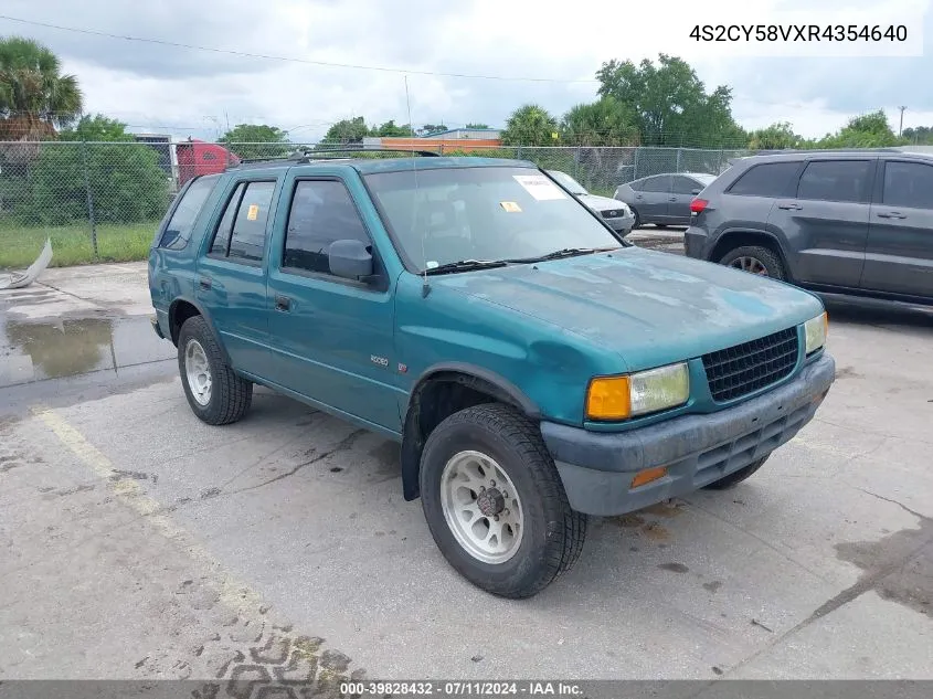 1994 Isuzu Rodeo S/Ls VIN: 4S2CY58VXR4354640 Lot: 39828432