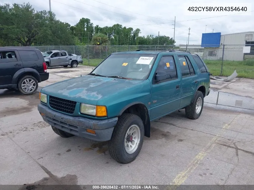 1994 Isuzu Rodeo S/Ls VIN: 4S2CY58VXR4354640 Lot: 39828432