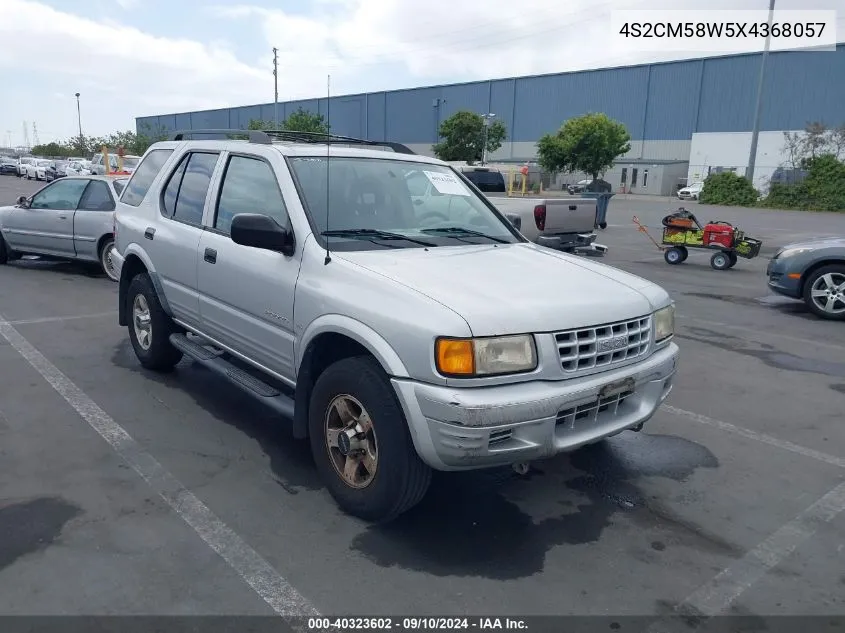 1999 Isuzu Rodeo Ls/Lse/S VIN: 4S2CM58W5X4368057 Lot: 40323602