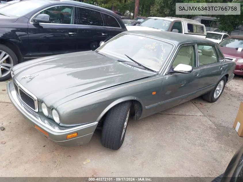 1996 Jaguar Xj12 VIN: SAJMX6343TC766758 Lot: 40372101