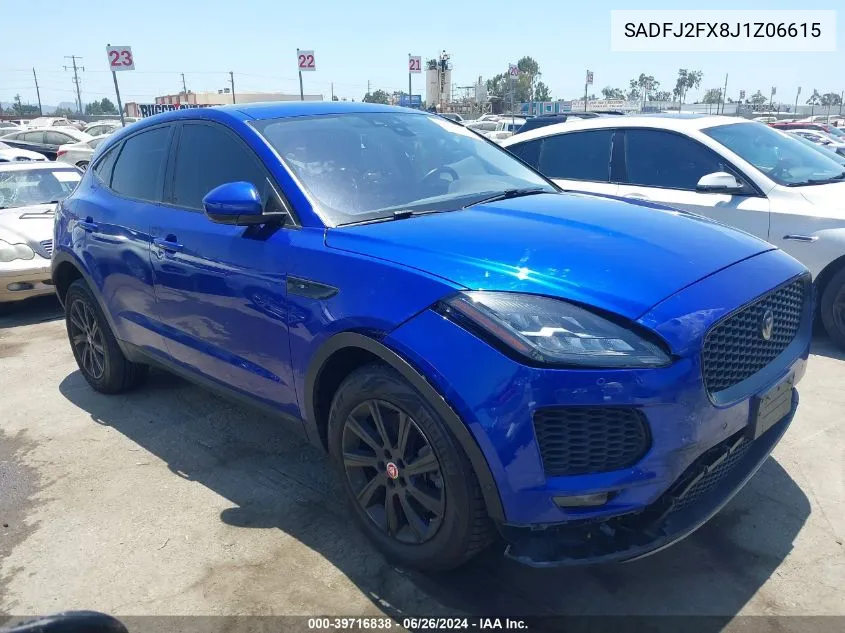 SADFJ2FX8J1Z06615 2018 Jaguar E-Pace R-Dynamic S/S