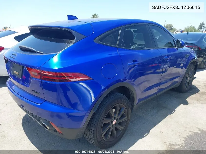 SADFJ2FX8J1Z06615 2018 Jaguar E-Pace R-Dynamic S/S