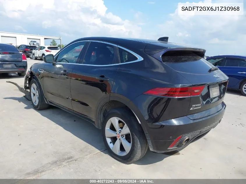 2018 Jaguar E-Pace R-Dynamic S VIN: SADFT2GX6J1Z30968 Lot: 40272243