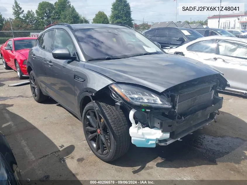 SADFJ2FX6K1Z48041 2019 Jaguar E-Pace S