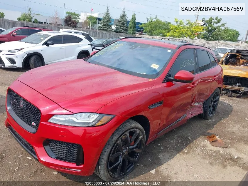 SADCM2BV4HA067569 2017 Jaguar F-Pace