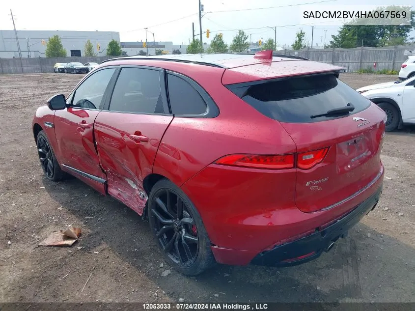 SADCM2BV4HA067569 2017 Jaguar F-Pace