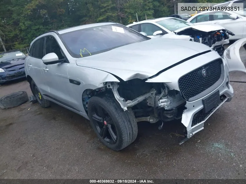 SADCL2BV3HA893851 2017 Jaguar F-Pace 35T R-Sport