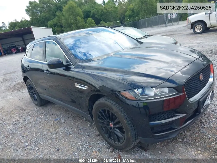 SADCK2FX2JA250525 2018 Jaguar F-Pace Prestige