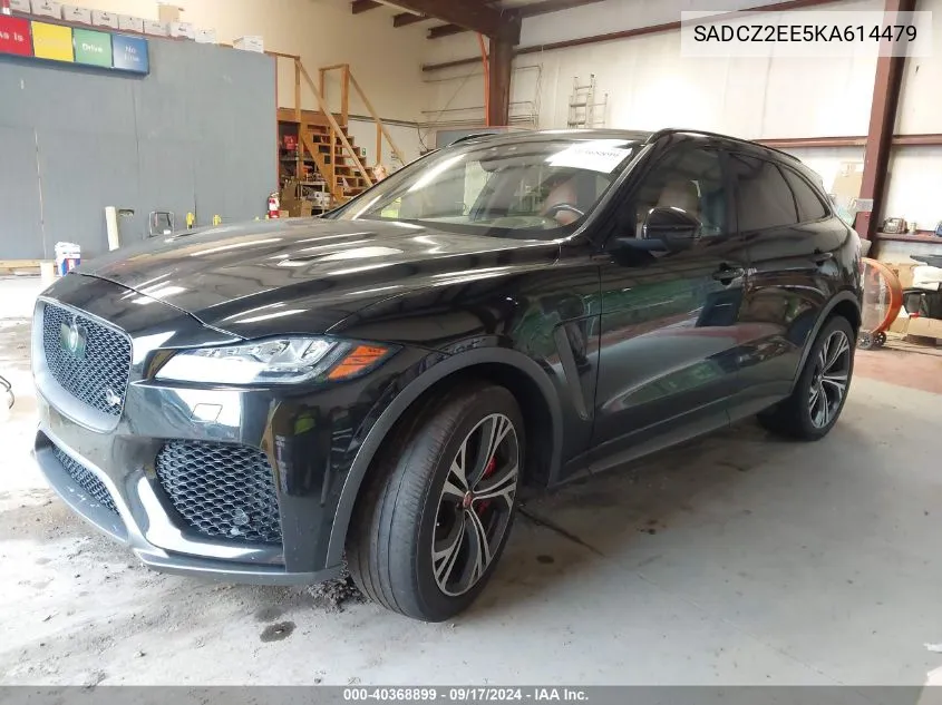 SADCZ2EE5KA614479 2019 Jaguar F-Pace Svr