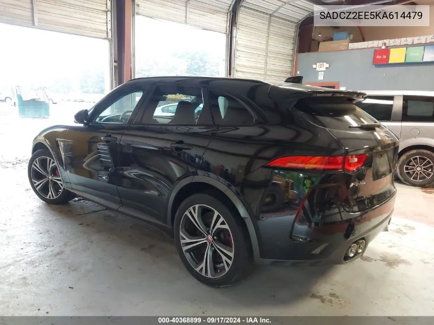 SADCZ2EE5KA614479 2019 Jaguar F-Pace Svr