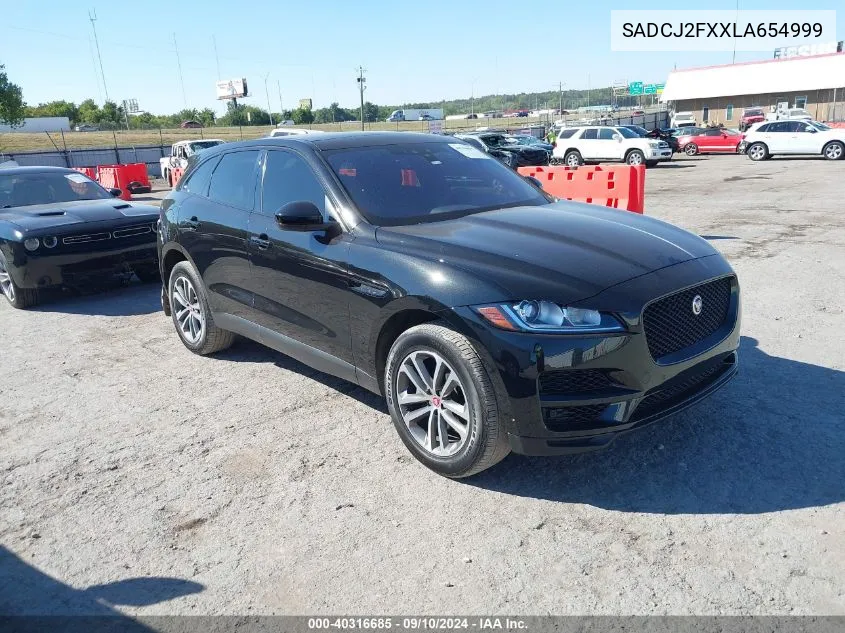 SADCJ2FXXLA654999 2020 Jaguar F-Pace Premium P250 Awd Automatic