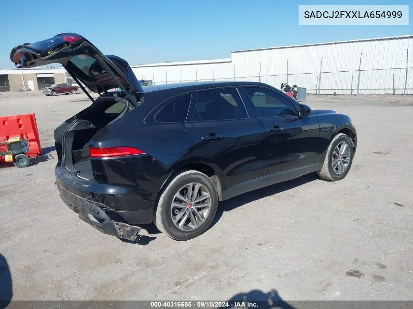 SADCJ2FXXLA654999 2020 Jaguar F-Pace Premium P250 Awd Automatic