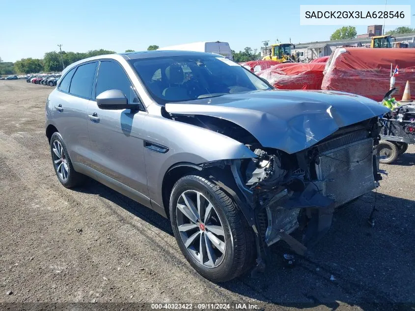 SADCK2GX3LA628546 2020 Jaguar F-Pace Prestige P300 Awd Automatic