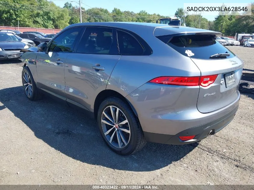 SADCK2GX3LA628546 2020 Jaguar F-Pace Prestige P300 Awd Automatic