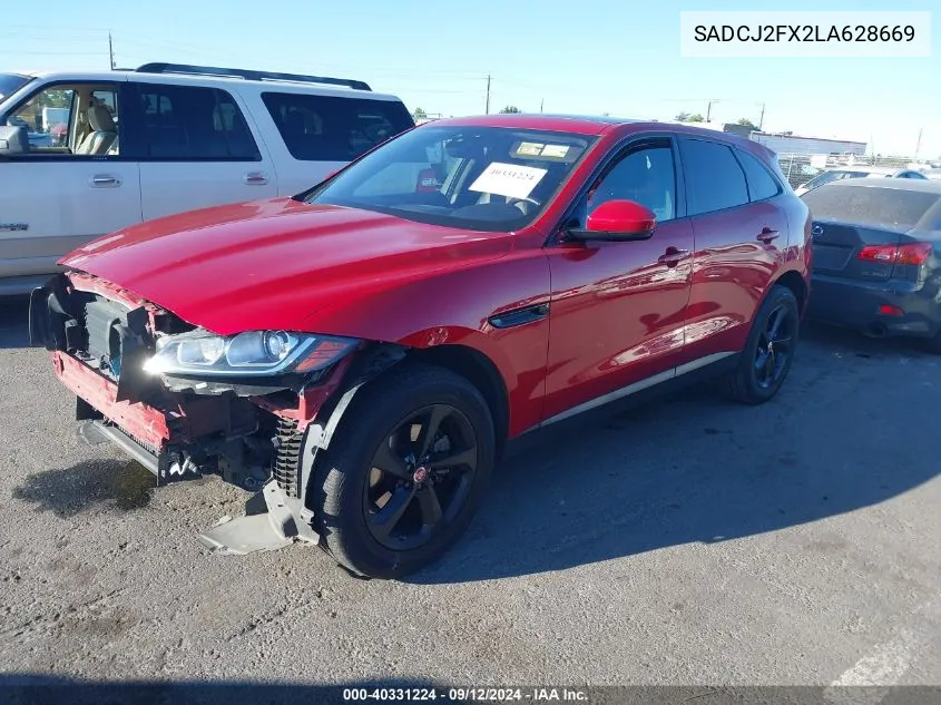 SADCJ2FX2LA628669 2020 Jaguar F-Pace Premium