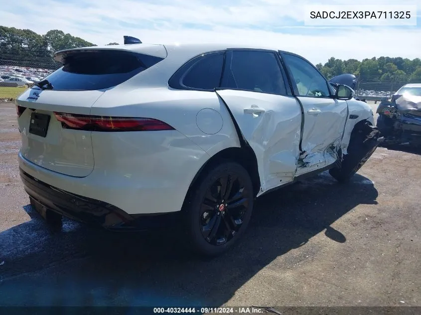 SADCJ2EX3PA711325 2023 Jaguar F-Pace S P250 Awd Automatic