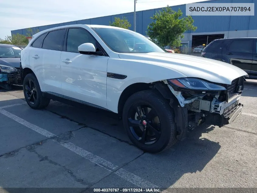 2023 Jaguar F-Pace S P250 Awd Automatic VIN: SADCJ2EX0PA707894 Lot: 40370767