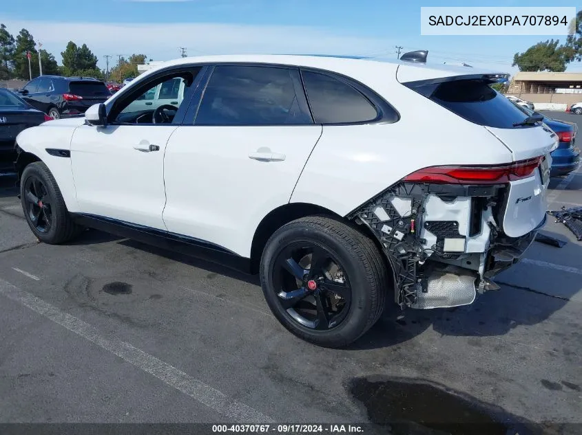 SADCJ2EX0PA707894 2023 Jaguar F-Pace S P250 Awd Automatic