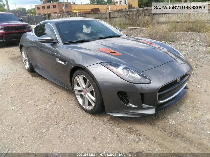 SAJWJ6BV1G8K33093 2016 Jaguar F-Type S