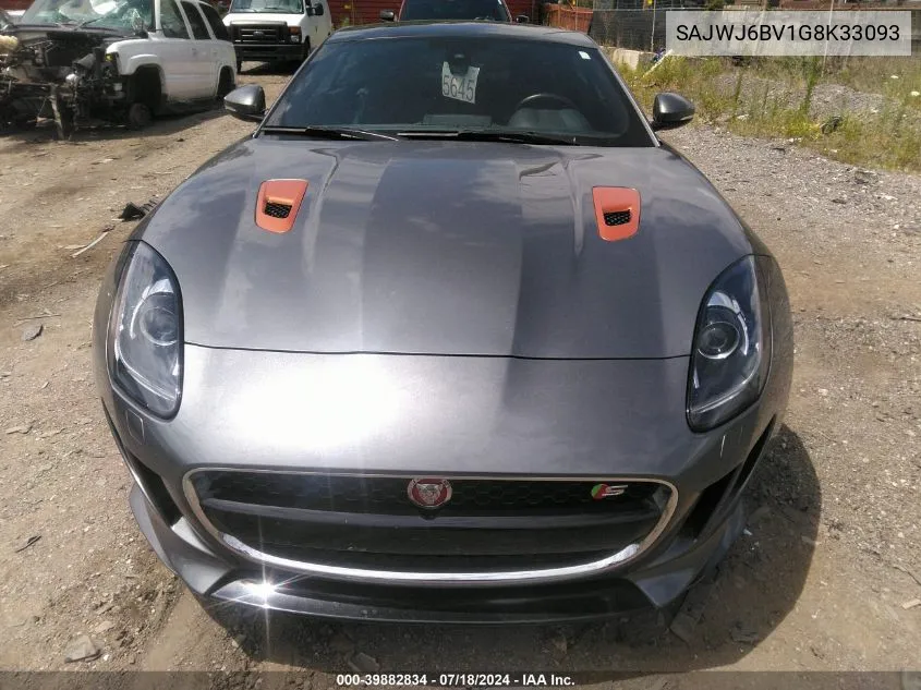 SAJWJ6BV1G8K33093 2016 Jaguar F-Type S