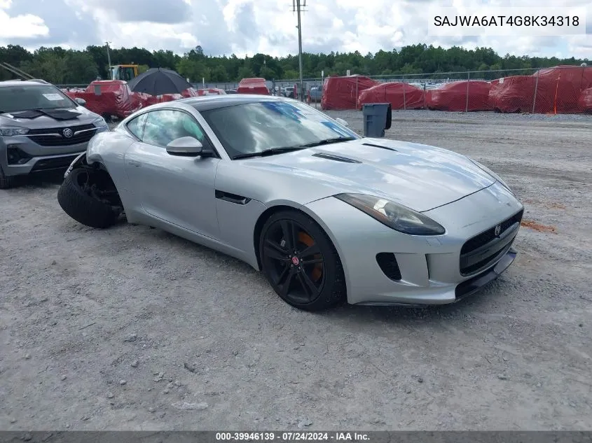 SAJWA6AT4G8K34318 2016 Jaguar F-Type