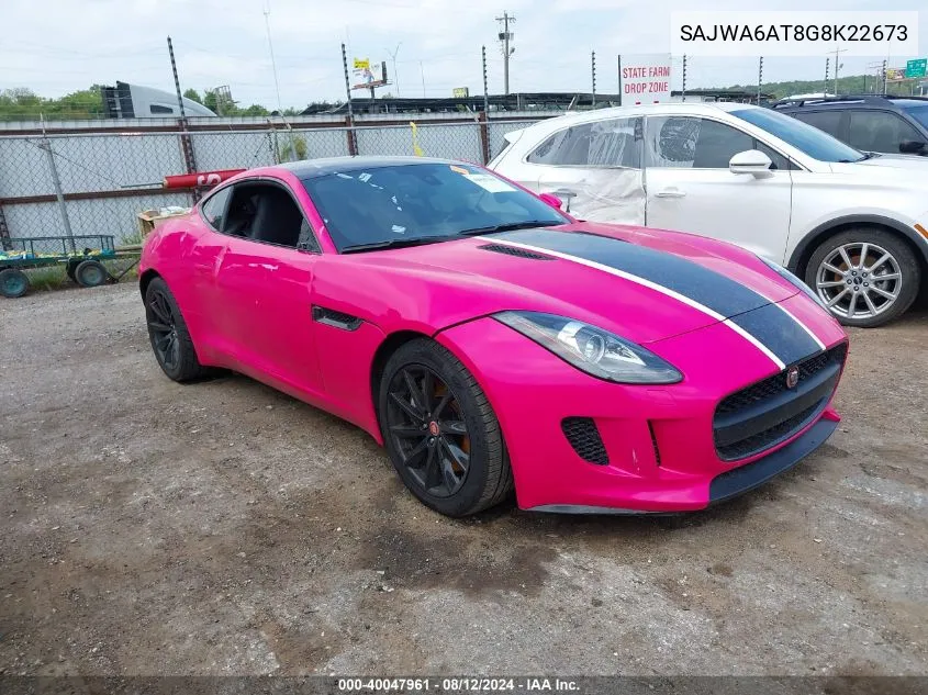 2016 Jaguar F-Type VIN: SAJWA6AT8G8K22673 Lot: 40047961