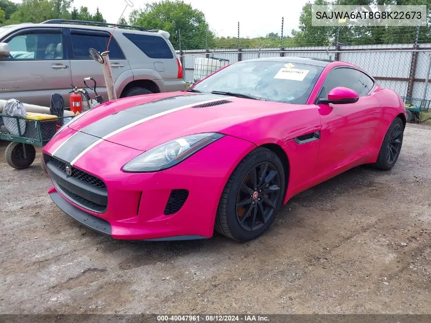 SAJWA6AT8G8K22673 2016 Jaguar F-Type