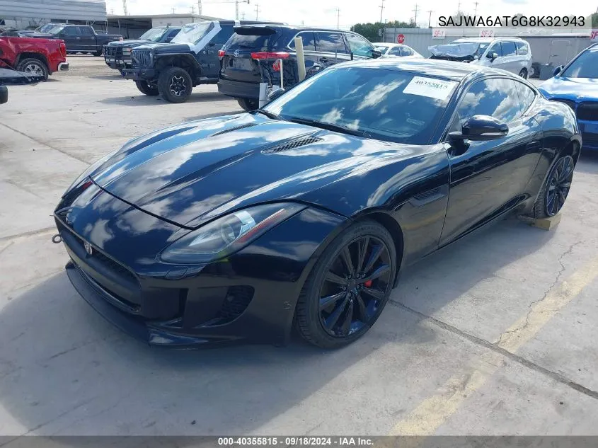 SAJWA6AT6G8K32943 2016 Jaguar F-Type Automatic Rwd