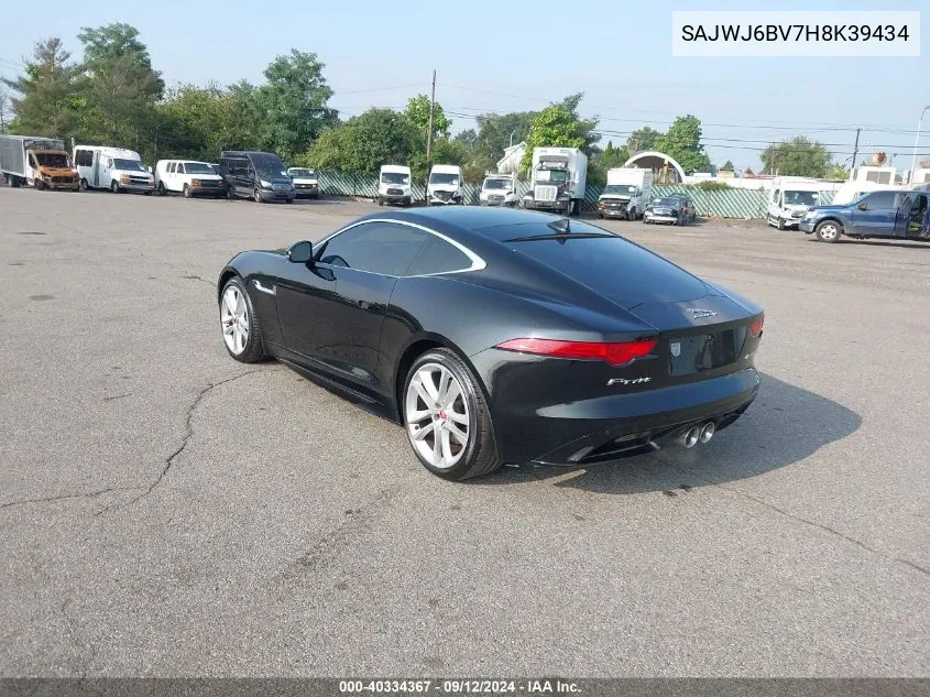 SAJWJ6BV7H8K39434 2017 Jaguar F-Type