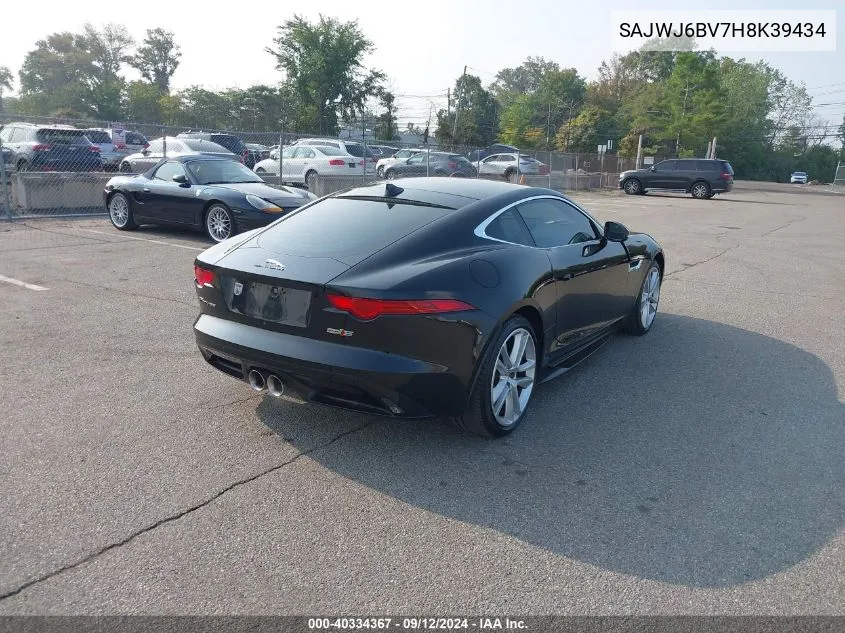 SAJWJ6BV7H8K39434 2017 Jaguar F-Type