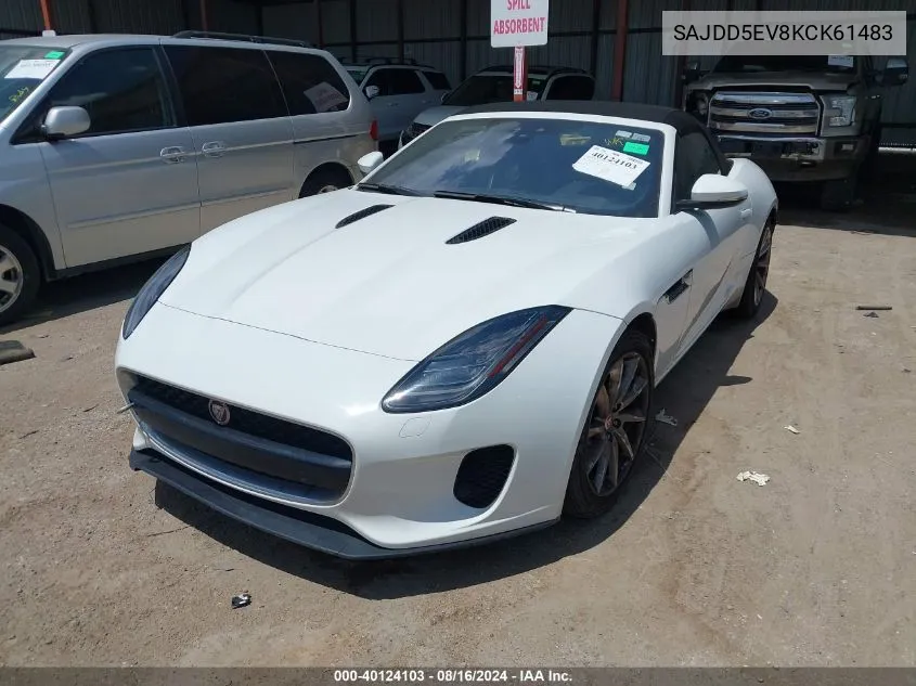 SAJDD5EV8KCK61483 2019 Jaguar F-Type P340