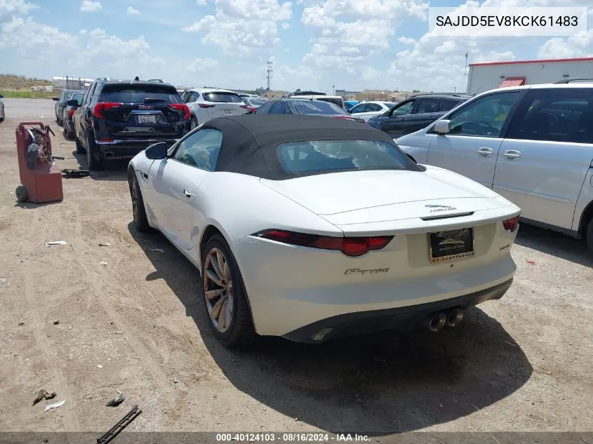 SAJDD5EV8KCK61483 2019 Jaguar F-Type P340