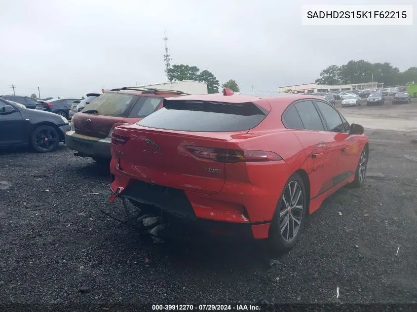 SADHD2S15K1F62215 2019 Jaguar I-Pace First Edition/Hse