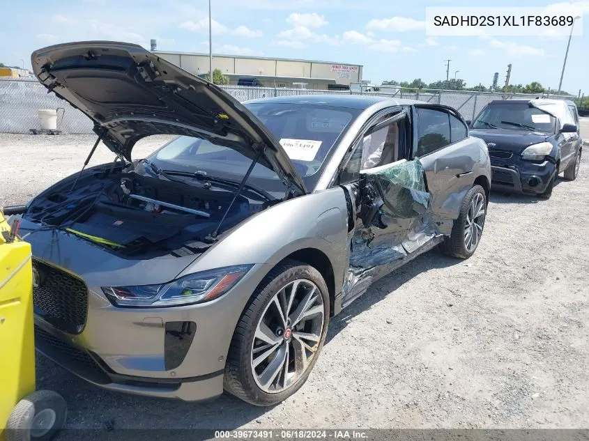 2020 Jaguar I-Pace Hse Ev400 Awd Automatic VIN: SADHD2S1XL1F83689 Lot: 39673491